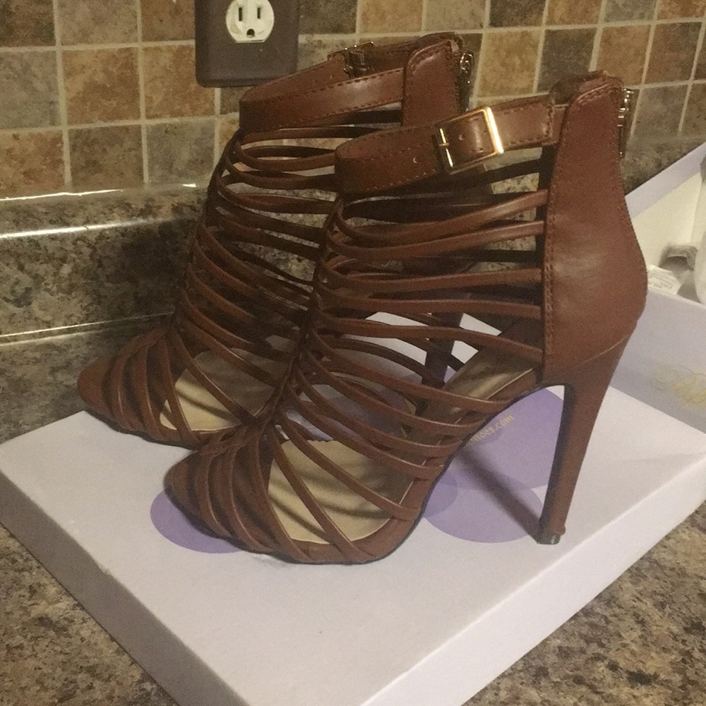 Brown heels